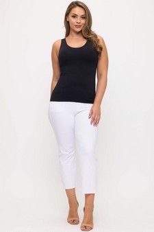 ETA 10/17/25 Women's Reversible Seamless U/V-Neckline Tank with Built-In Bra style 5