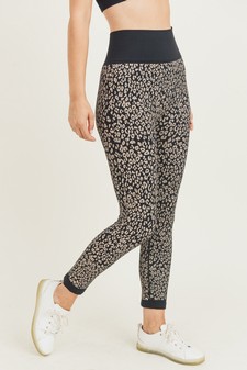 Active Cheetah Seamless Leggings - TOP: ACT654 style 2