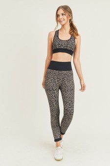 Active Cheetah Seamless Leggings - TOP: ACT654 style 4