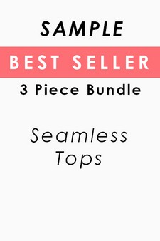 Best Sellers - 3 Piece Sample Bundle - Seamless