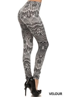 SAMPLE PRINTED LEGGINGS 5 PIECES style 4