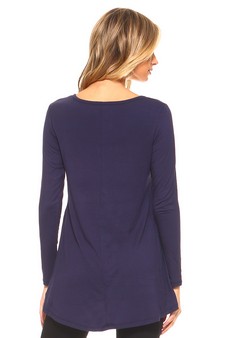 Long Sleeve Keyhole Tunic style 3