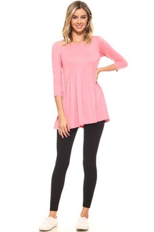 Women's Peplum Knit Top style 4