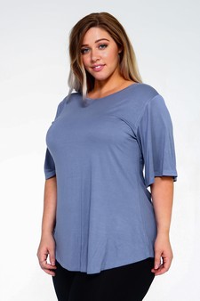 Lady's Bell Short Sleeve Tunic Top