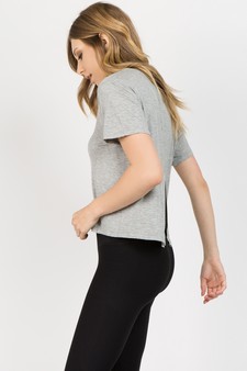 Women's Open Back Athleisure Top style 3