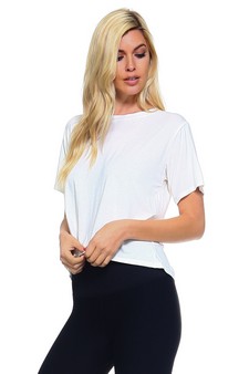 Women's Open Back Athleisure Top style 2