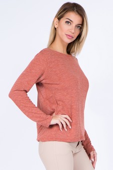 Women's T-Strap Surplice Back Top style 3
