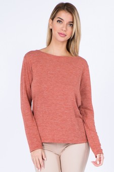 Women's T-Strap Surplice Back Top style 4