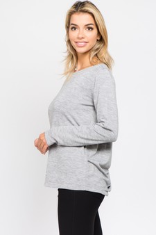Women's T-Strap Surplice Back Top style 3