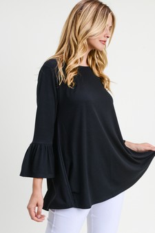 Women's 3/4 Bell Sleeve Top style 3