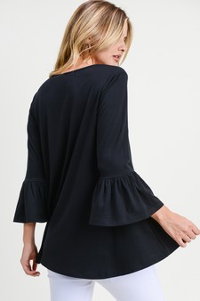 Women's 3/4 Bell Sleeve Top style 5