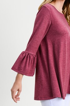 Women's 3/4 Bell Sleeve Top style 6