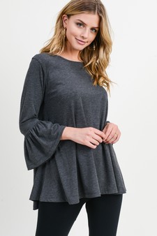 Women's 3/4 Bell Sleeve Top style 3