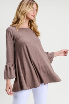 Women's 3/4 Bell Sleeve Top style 2