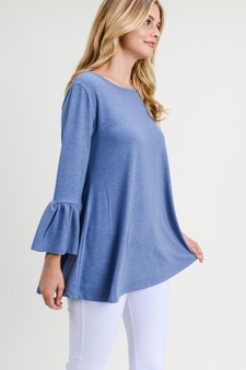 Women's 3/4 Bell Sleeve Top style 2