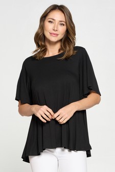 Women’s Short Sleeve Flowy Top style 2