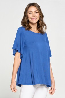 Women’s Short Sleeve Flowy Top style 2