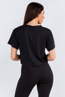 Women's Cropped Crew Tee style 3