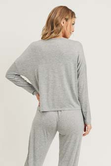 Women’s Long Sleeve Top and Jogger Set style 6