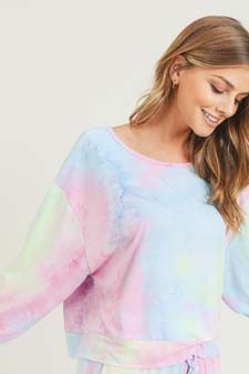 Women’s Long Sleeve Top Tie Dye style 5