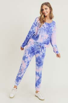 Women’s Long Sleeve Top Tie Dye style 8