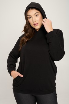 Women’s No Strings Attached French Terry Hoodie style 4