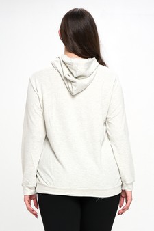 Women’s No Strings Attached French Terry Hoodie style 3