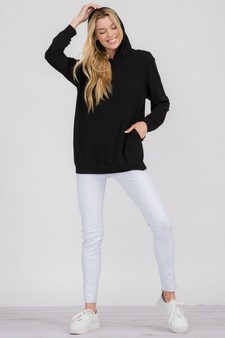 Women’s No Strings Attached French Terry Hoodie style 5