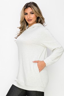 Women’s No Strings Attached French Terry Hoodie style 2