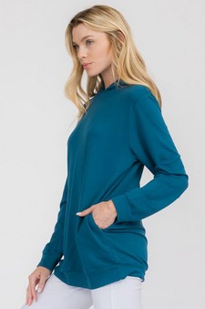 Women’s No Strings Attached French Terry Hoodie style 2