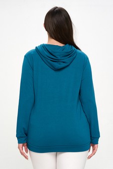 Women’s No Strings Attached French Terry Hoodie style 3