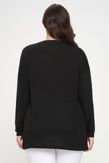 Women’s Loose Fitting Maximum Comfort Long Sleeve Top style 3