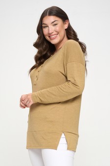 Women’s Loose Fitting Maximum Comfort Long Sleeve Top style 2