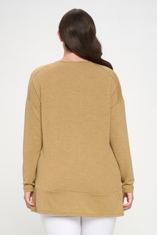 Women’s Loose Fitting Maximum Comfort Long Sleeve Top style 3
