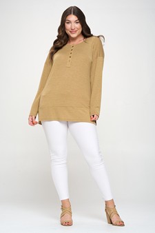 Women’s Loose Fitting Maximum Comfort Long Sleeve Top style 5