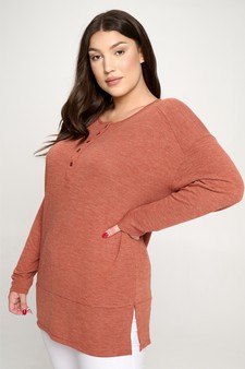 Women’s Loose Fitting Maximum Comfort Long Sleeve Top style 2