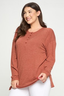 Women’s Loose Fitting Maximum Comfort Long Sleeve Top style 3
