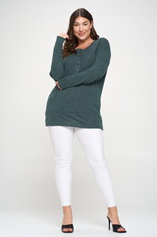 Women’s Loose Fitting Maximum Comfort Long Sleeve Top style 4
