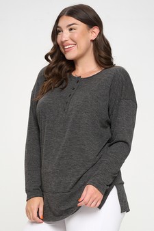 Women’s Loose Fitting Maximum Comfort Long Sleeve Top style 2