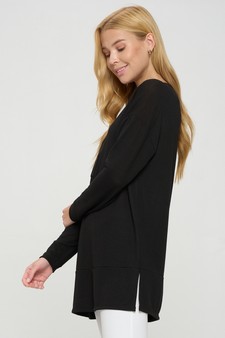 Women’s Loose Fitting Maximum Comfort Long Sleeve Top style 2