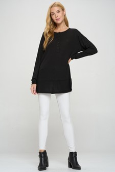 Women’s Loose Fitting Maximum Comfort Long Sleeve Top style 4