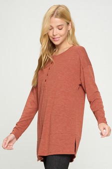 Women’s Loose Fitting Maximum Comfort Long Sleeve Top style 2