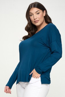 Women’s Keep it Classy V-Neck Long Sleeve Top style 2