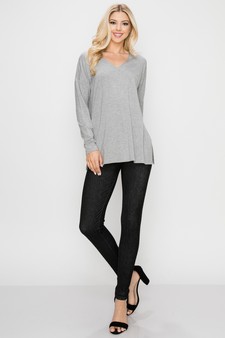 Women’s Keep it Classy V-Neck Long Sleeve Top style 4