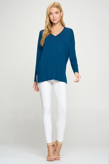 Women’s Keep it Classy V-Neck Long Sleeve Top style 4