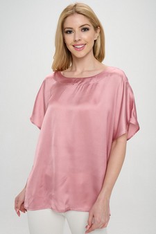 Women’s Casual and Sleek Short-Sleeve Blouse style 4