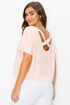 Women’s Sporty Crossover Top