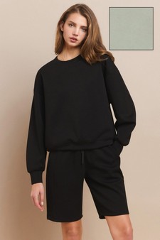 Sporty Chic UltraComfy Shorts Set