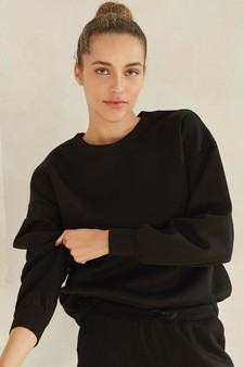 ETA 12/12/24 - Women’s Solid Crewneck UltraComfy Sweatshirt style 4