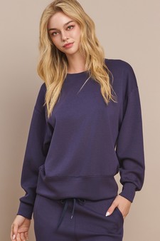 ETA 10/25/24 - Women’s Solid Crewneck UltraComfy Sweatshirt